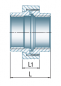 Preview: Verschraubung Typ 330, I/I, flach dichtend, 1/2"